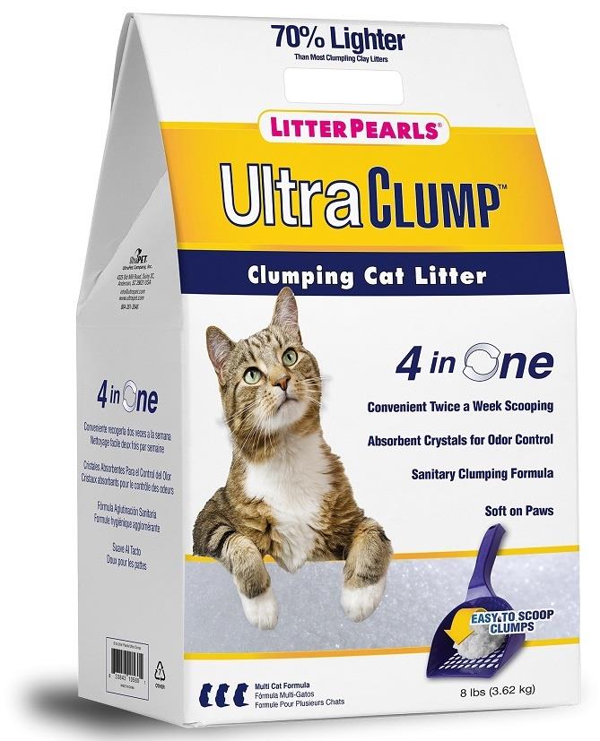 Litter Pearls Ultra Clumping Unscented Crystals Cat Litter - 7 Lbs  