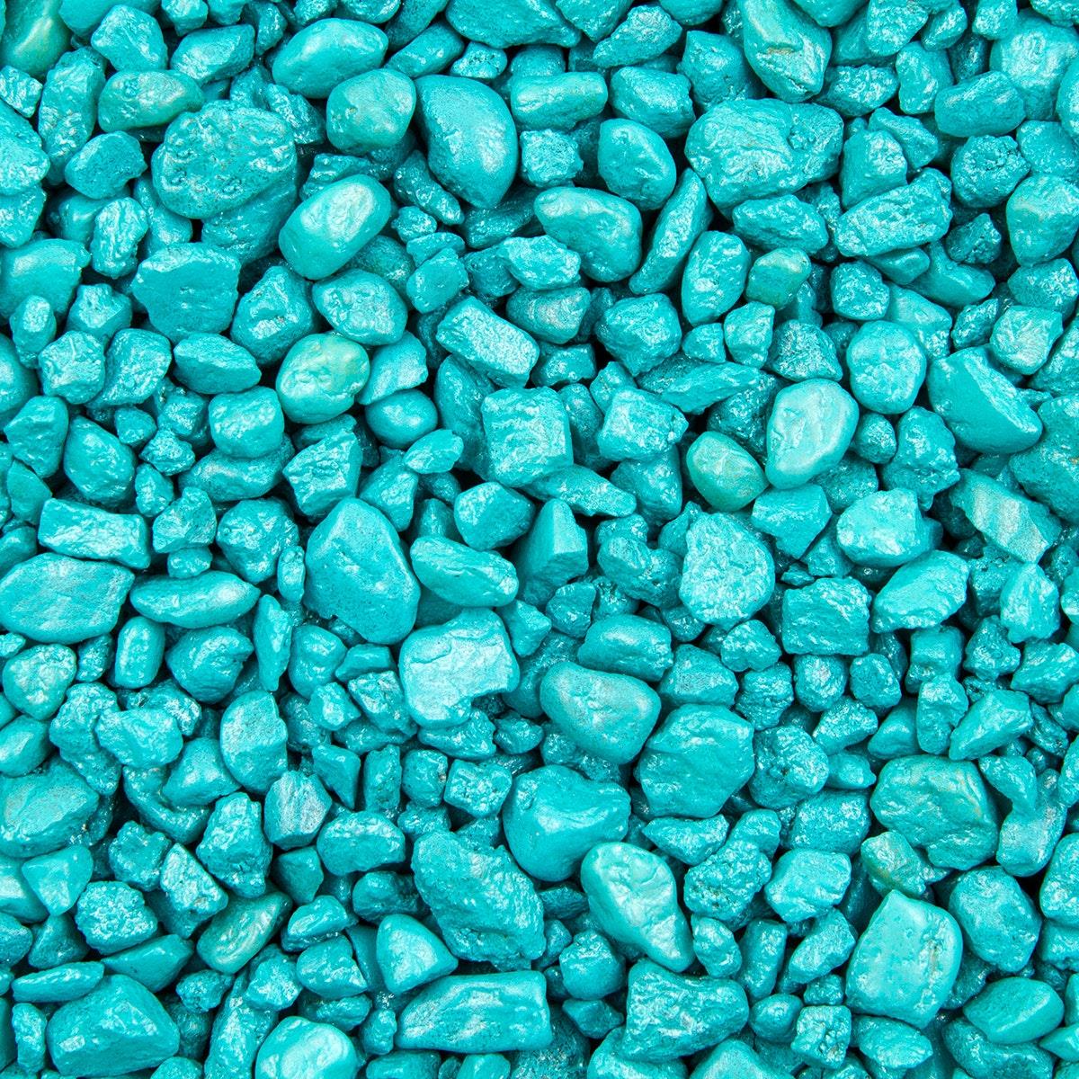 Estes Spectrastone Special Freshwater Aquarium Gravel - Turqoise - 5 Lbs - Case of 6