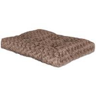 Midwest Homes Quite Time Ombre Swirl Rectangular Raised Dog Bed or Crate Mat Mocha L:46 X W:29 Inch