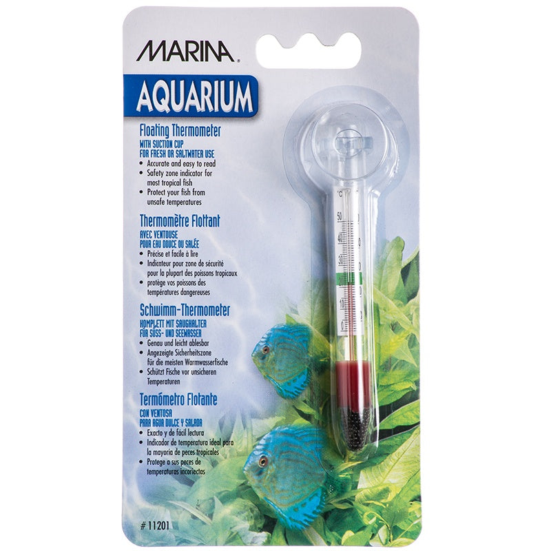 Hagen Marina Betta Floating Thermometer with Suction Cup 