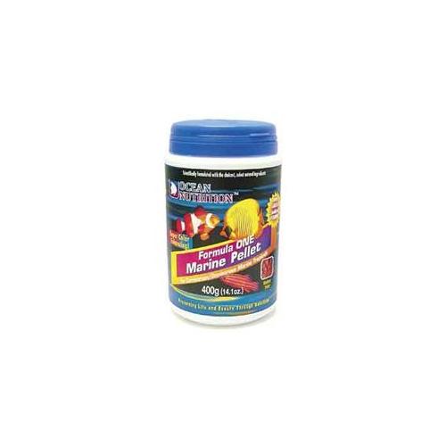 Ocean Nutrition Formula 1 Marine Saltwater Medium-Size Fish Food Pellets - 14 Oz
