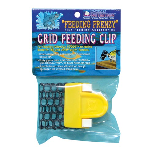 Ocean Nutrition Feeding Frenzy Gripped Fish Feeder Mesh Clip