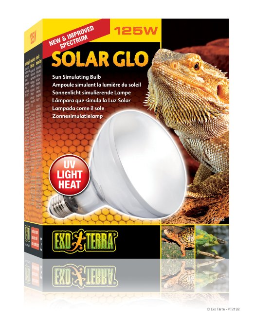 Exo Terra Solar Glo Sun Simulating Lamp - 125 W