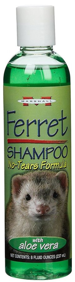 Marshall PH Balanced Tearless Aloe Vera Deodorizing Ferret Shampoo with Eucalyptus and Safflower Oil - 8 Oz