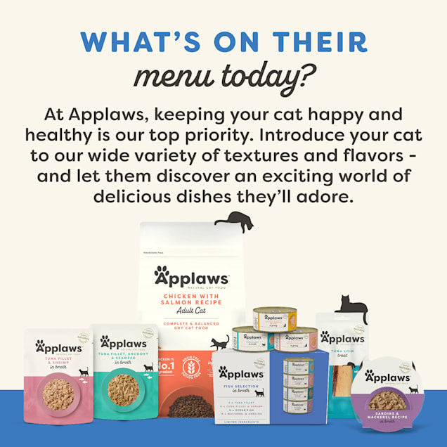 Applaws Natural Limited Ingredient Tuna Fillet and Salmon in Broth Canned Cat Food - 5.5 Oz - Case of 24