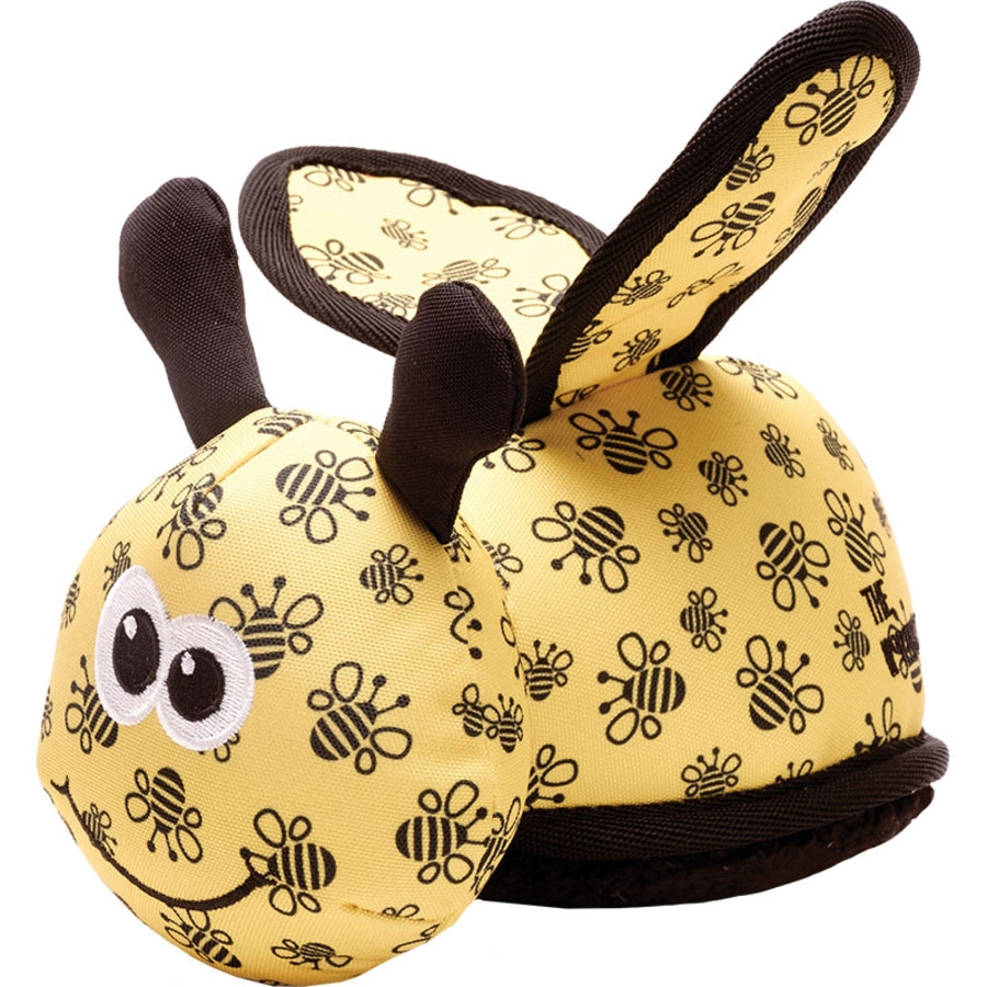 The Worthy Dog Busy Bee Squeak Nylon and Plush Dog Toy