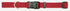 Coastal Adjustable Plastic Tuff-Buckle Nylon Dog Collar - Red - Med/Large - L:14-20 X W:1 Inch