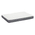 Midwest Homes EcoSpring Double Thick Orthopedic Rectangular Dog Bed with Removable Cover - Gray L:40 X W:30 X H:4.5 Inch