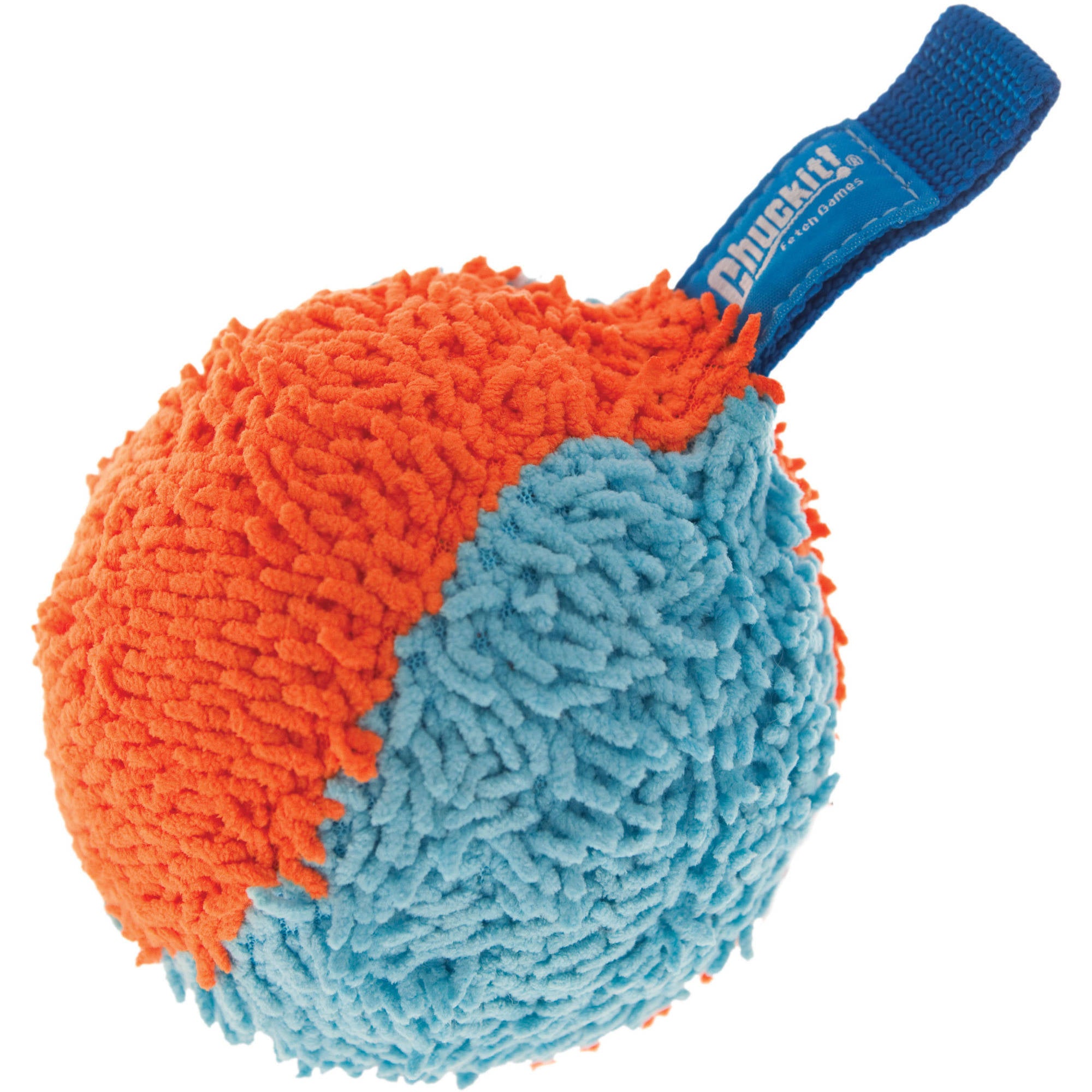 Chuckit! Indoor Fetch Shaggy Shaker Ball Chew Dog Toy - Medium