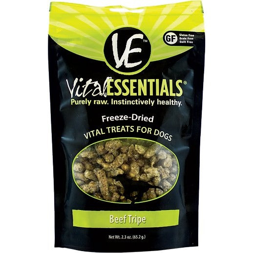 Vital Essentials Beef Tripe Freeze-Dried Dog Treats - 2.3 Oz  