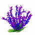 Aquatop Decor Hygro Pink and Purple Plastic Aquarium Plant - 12 Inches