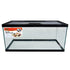 Zilla Deluxe Critter Cage Breeder Glass Terrarium with Enclosed Feeding Door - Black - 40 Gallon - L:36 X W:18 X H:16 Inches