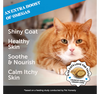 Pet Honesty Skin and Coat Omega and Biotin Chicken Flavor Supplemental Cat Treats - 3.7 Oz - 30 Day Supply
