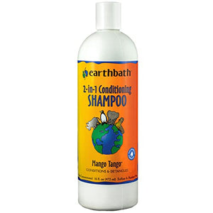 Earthbath Mango Tango 2-in-1 Dog Conditioning Shampoo - 16 Oz