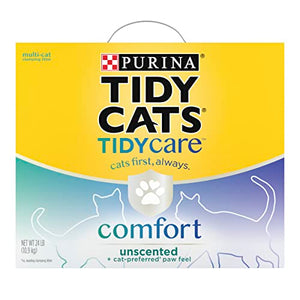 Purina Tidy Cats Free and Clean Unscented Low-Dust Clumping Clay Multi-Cat Litter - 20 ...