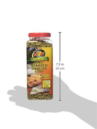 Zoo Med Laboratories Natural Bearded Dragon Adult Dry Food - 20 Oz  
