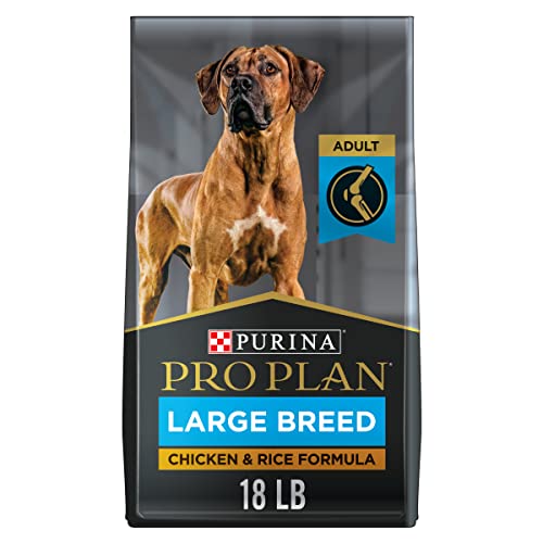 Purina Pro Plan Chicken and Rice Formula Large-Breed Adult Dry Dog Food - 18 Lbs