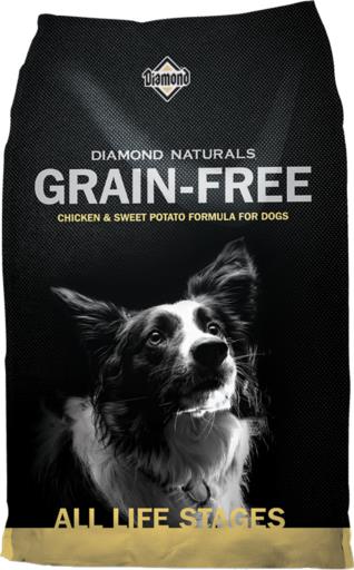 Diamond Naturals Grain-Free Chicken and Sweet Potato Dry Dog Food - 5 Lbs  