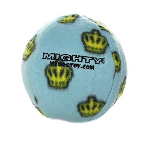 Tuffy's Mighty Ball Unicorn-Patterned Fetch and Plush Dog Toy - Medium  