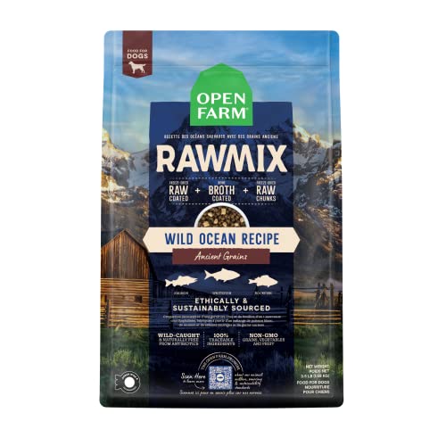 Open Farm RawMix Wild-Ocean with Ancient Grains Recipe Dry Dog Food - 20 Lbs  