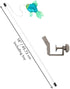 Kong Connects Angler Door Connecting Cat Teaser Wand with Plush Catnip Cat Toy