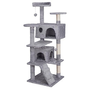 Midwest Nuvo Catitude Multi-Level Cat Furniture Tower - Black