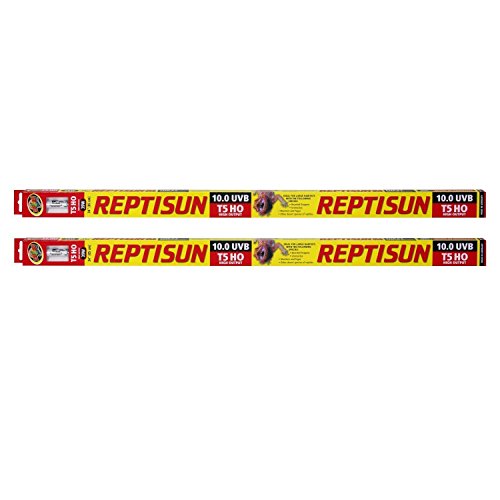 Zoo Med Laboratories ReptiSun 10.0 UVB High-Outlet T5 Reptile Fluorescent Replacement Bulb - 39 Watt - 34" Inches  
