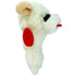 Multipet Lamb Chop Crinkle and Plush Dog Toy - Mini - 6" Inches  