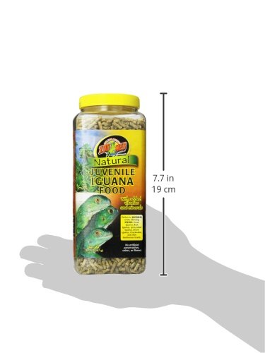 Zoo Med Laboratories Natural Juvenile Iguana Pellets Dry Food - 10 Oz  