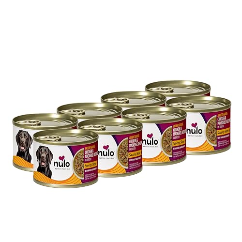 Nulo Ancient Grains Savory Stew Chicken and Mackerel in Broth Puppy and Adult Canned Dog Food - 6 Oz - Case of 8 Default Title