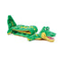 Outward Hound Squeaker Matz Gator Squeak and Plush Dog Toy - Green - X-Large  