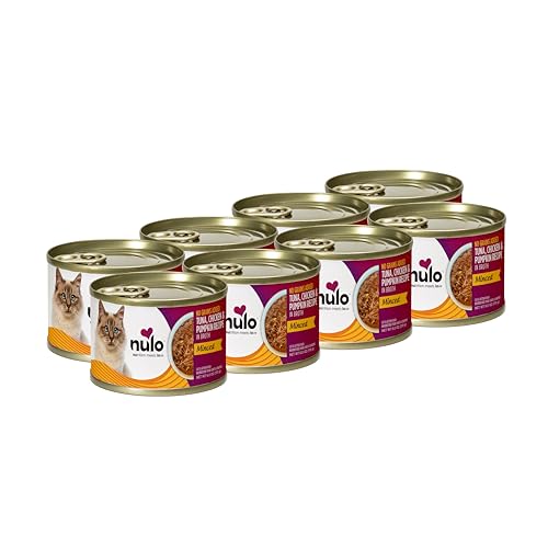 Nulo Grain-Free Minced Tuna Chicken and Pumpkin in Broth Kitten and Adult Canned Cat Food 6 Oz - Case of 8