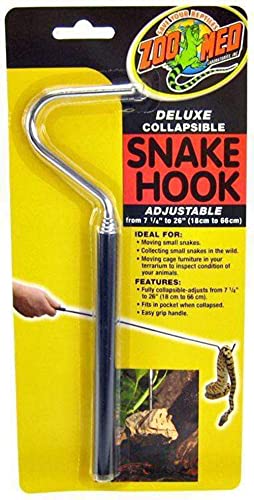 Zoo Med Laboratories Adjustable and Extendable Reptile Snake Hook