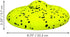 Kong Reflex Glide Flyer Durable TPU Foam Frisbee Fetch and Floating Dog Toy - Yellow