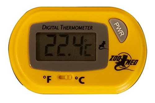 Zoo Med Laboratories Digital Reptile Terrarium Thermometer  