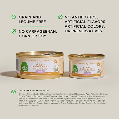 Open Farm Grain-Free Harvest Chicken Recipe Canned Cat Food
