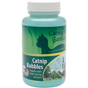 Multipet Catnip Garden Cat Bubbles with Catnip Extract - 5 Oz