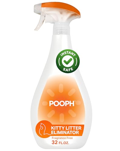 Pooph Kitty Litter Odor Eliminator Spray - 20 Oz  