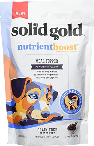 Solid Gold Nutrient Boost Grain-Free Wet Dog Food Meal Topper Pouch - 6 Oz  