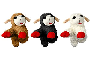 Multipet Lamb Chop Squeak and Plush Dog Toy - Mini - 6" Inches