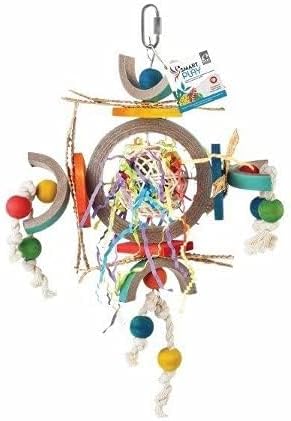 Hagen Hari Smart Play Enriched Space Station Hanging Parrot Bird Toy - Small Default Title