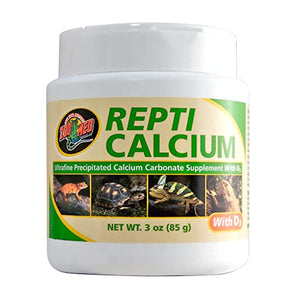 Zoo Med Laboratories Repti Calcium with Vitamin D3 Ultrafine Reptile Supplement - 8 Oz