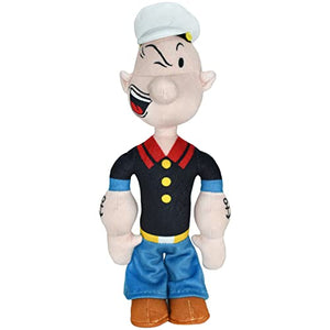 Multipet Popeye the Sailor Man Squeak and Plush Dog Toy - 11" Inches
