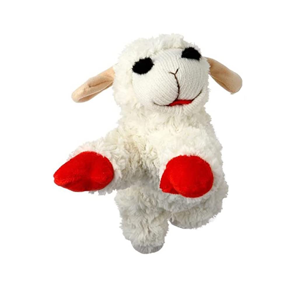 Multipet Lamb Chop Squeak and Plush Dog Toy - Mini - 6