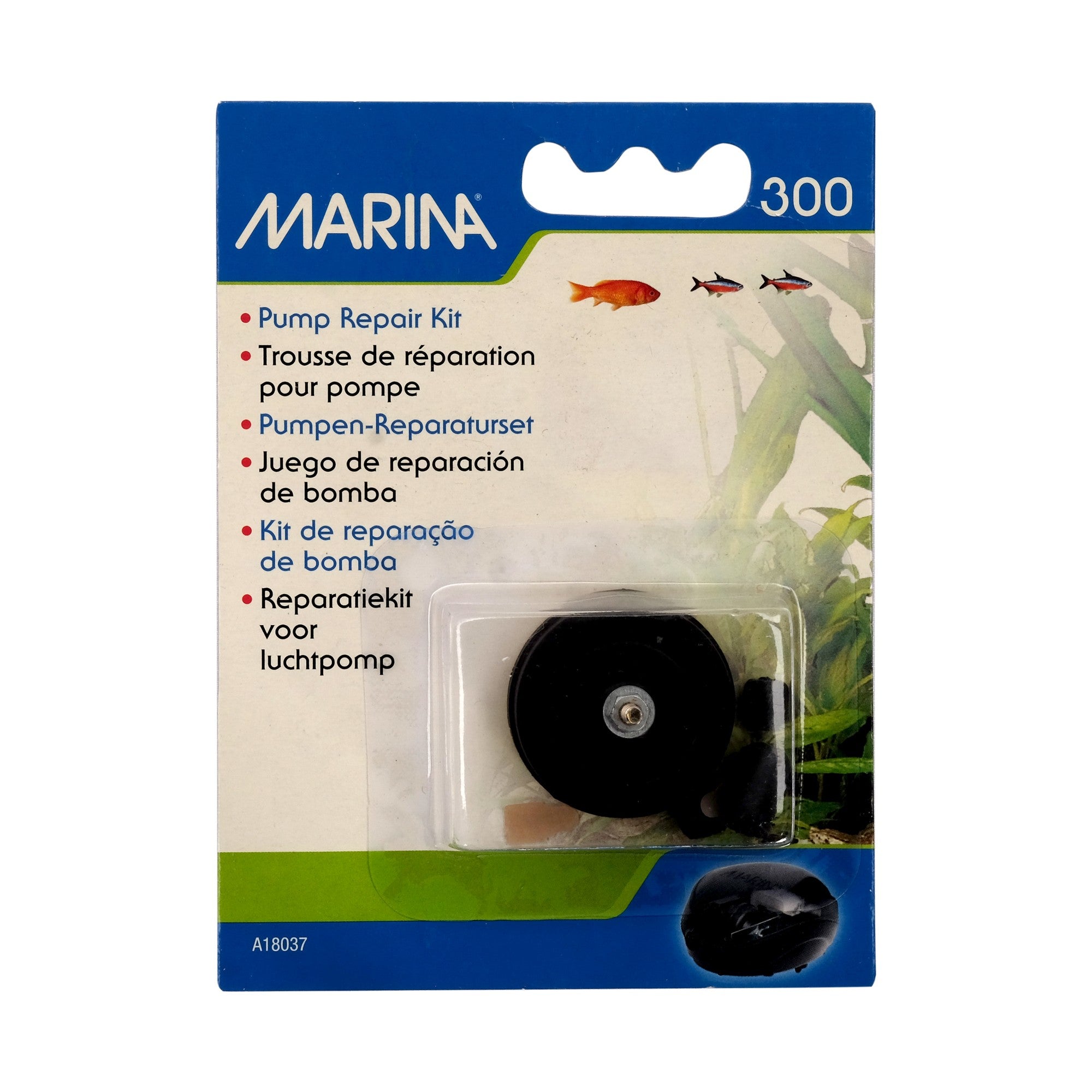 Hagen Marina Model-300 Quite Aquarium Air Pump - Up to 70 Gallons