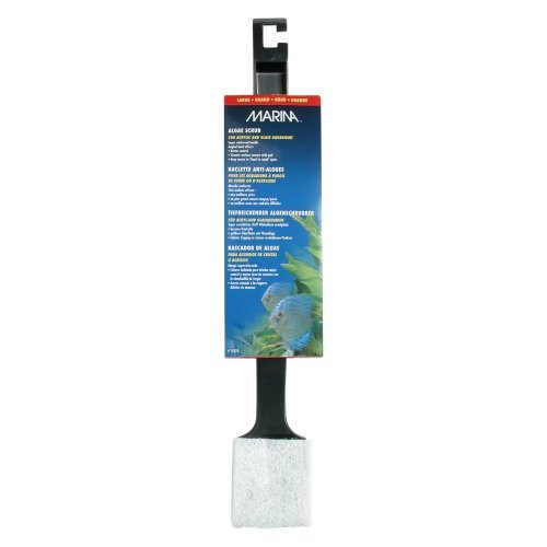 Hagen Marina Deep Reaching Handheld Glass Algae Scrubber