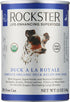 Rockster Duck a La Royale Premium Duck Organic Canned Dog Food - 12 Oz - Case of 12  