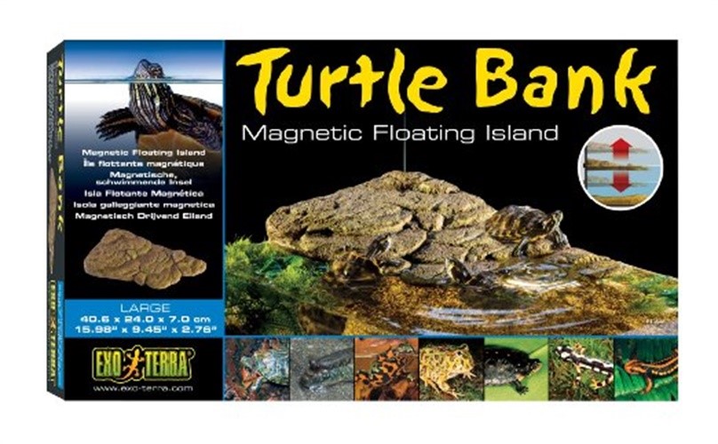 Exo Terra Turtle Bank Reptile and Turtle Décor - Large