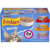 Purina Friskies Shreds Shredded Beef Chicken Turkey and Cheese in Gravy Canned Cat Food - Variety Pack - 5.5 Oz - 24 Count  