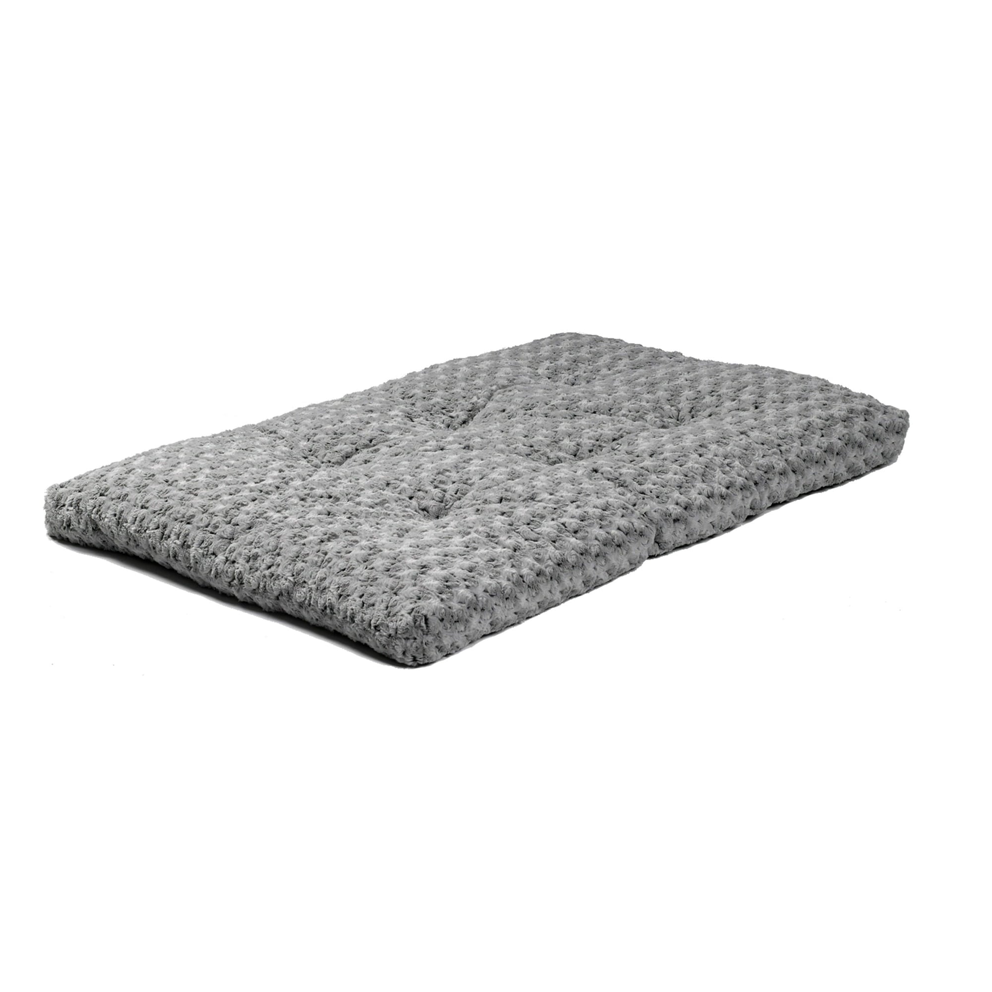 Midwest Homes Quite Time Ombre Swirl Rectangular Raised Dog Bed or Crate Mat Charcoal Gray L:41 X W:24.8 Inch
